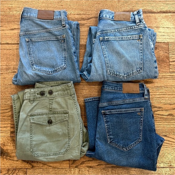 Madewell Perfect Crop 27 Jeans Denim - Picture 3 of 3